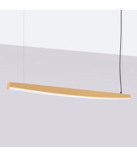 Jorun LED 150cm Bar Pendant Ceiling Light Golden 3000K-2
