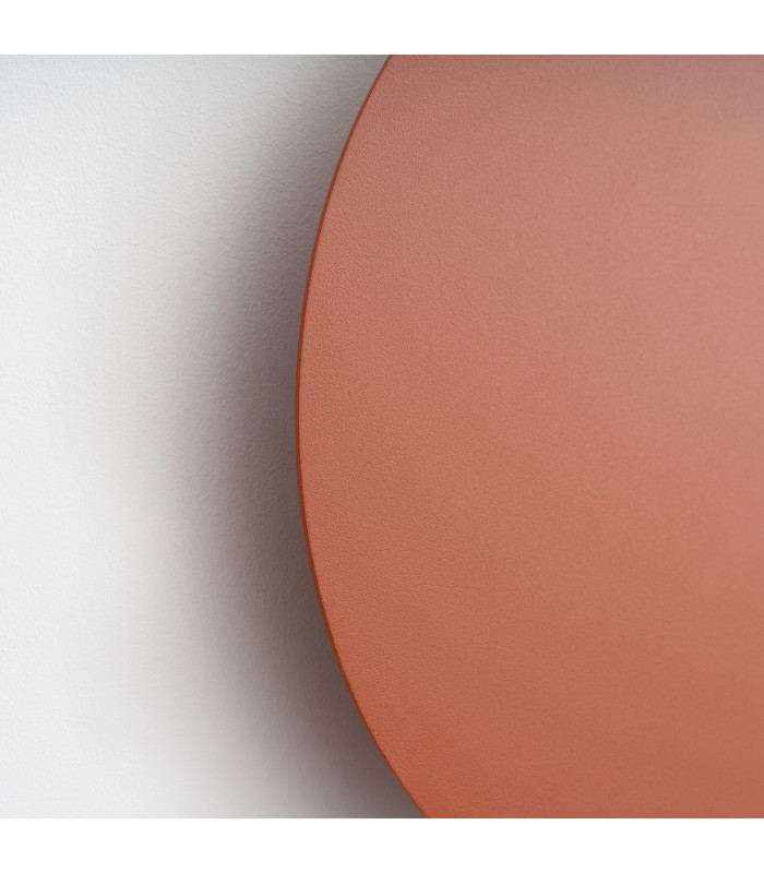 Borgen Integrated LED Flush Wall Lamp Red Ochre-7