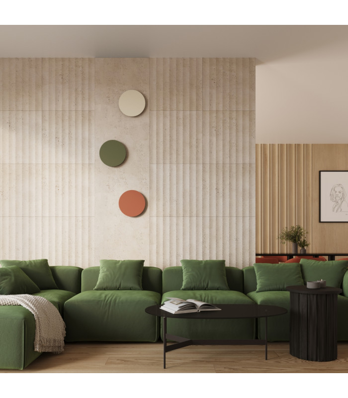 Borgen Integrated LED Flush Wall Lamp Golden-11