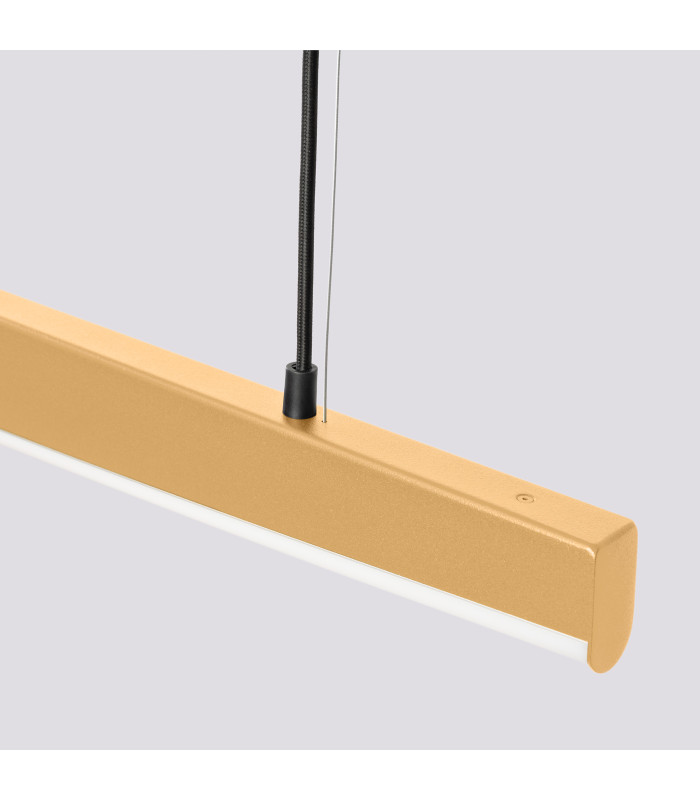 Jorun LED 150cm Bar Pendant Ceiling Light Golden 3000K-7