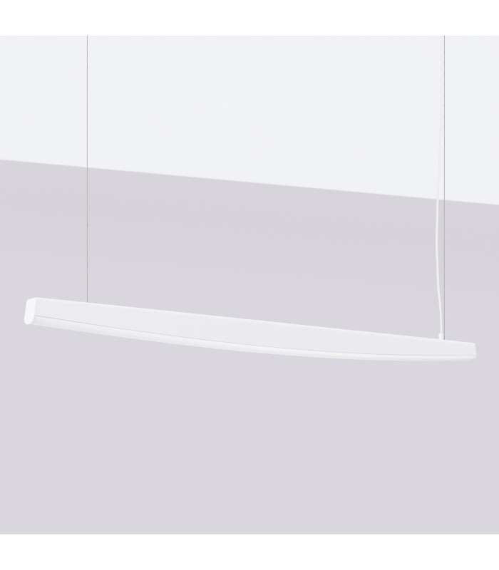 Jorun LED 150cm Bar Pendant Ceiling Light White 4000K-2