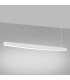 Jorun LED 150cm Bar Pendant Ceiling Light White 4000K-3