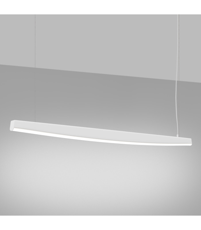 Jorun LED 150cm Bar Pendant Ceiling Light White 4000K-3
