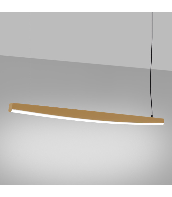 Jorun LED 150cm Bar Pendant Ceiling Light Golden 4000K-3