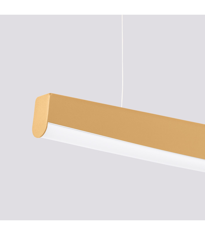 Jorun LED 150cm Bar Pendant Ceiling Light Golden 4000K-4