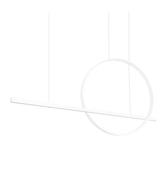 Glad Integrated LED Pendant Ceiling Light White 3000K-1