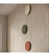 Borgen Integrated LED Flush Wall Lamp Red Ochre-13