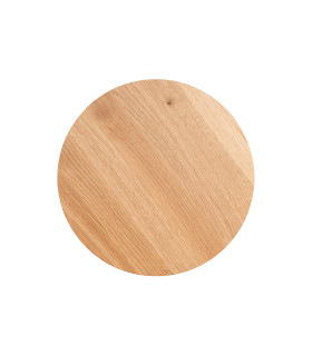 Borgen Integrated LED Flush Wall Lamp Oak-1