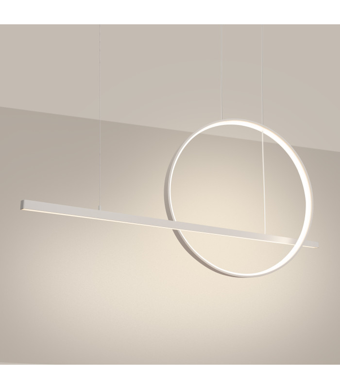Glad Integrated LED Pendant Ceiling Light White 3000K-2