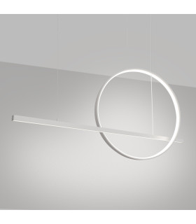 Glad Integrated LED Pendant Ceiling Light White 4000K-2