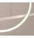 Glad Integrated LED Pendant Ceiling Light White 3000K-4