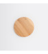 Borgen Integrated LED Flush Wall Lamp Oak-4