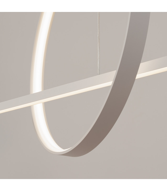 Glad Integrated LED Pendant Ceiling Light White 3000K-6
