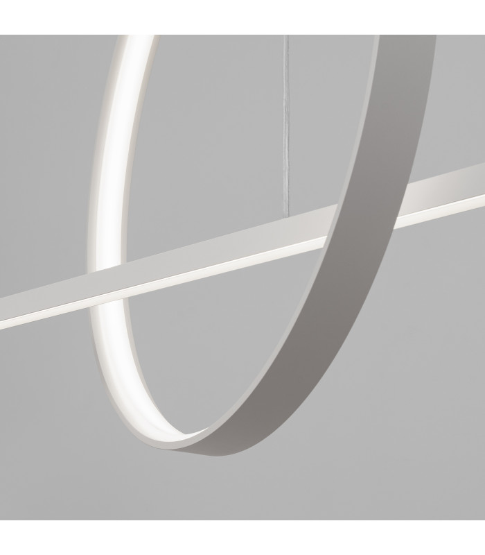 Glad Integrated LED Pendant Ceiling Light White 4000K-6