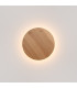 Borgen Integrated LED Flush Wall Lamp Oak-5