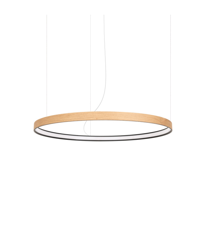 Rio_Eik Integrated LED Pendant Ceiling Light Natural Wood-1