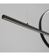 Glad Integrated LED Pendant Ceiling Light Black 4000K-5