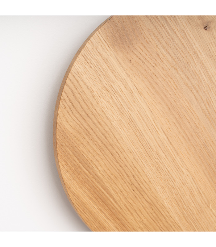 Borgen Integrated LED Flush Wall Lamp Oak-7