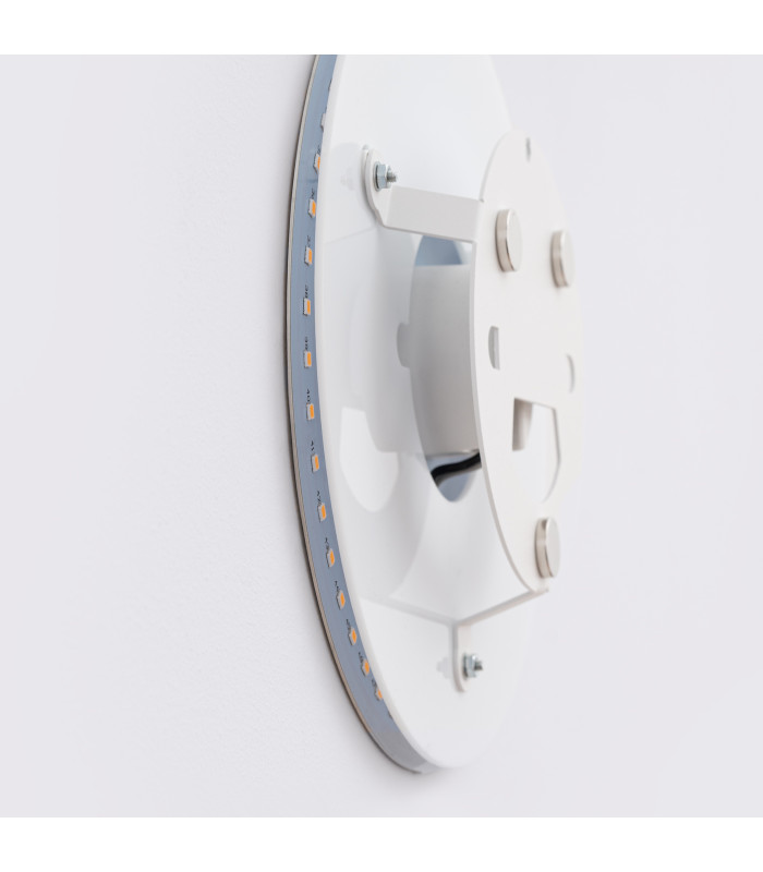 Borgen Integrated LED Flush Wall Lamp Oak-9