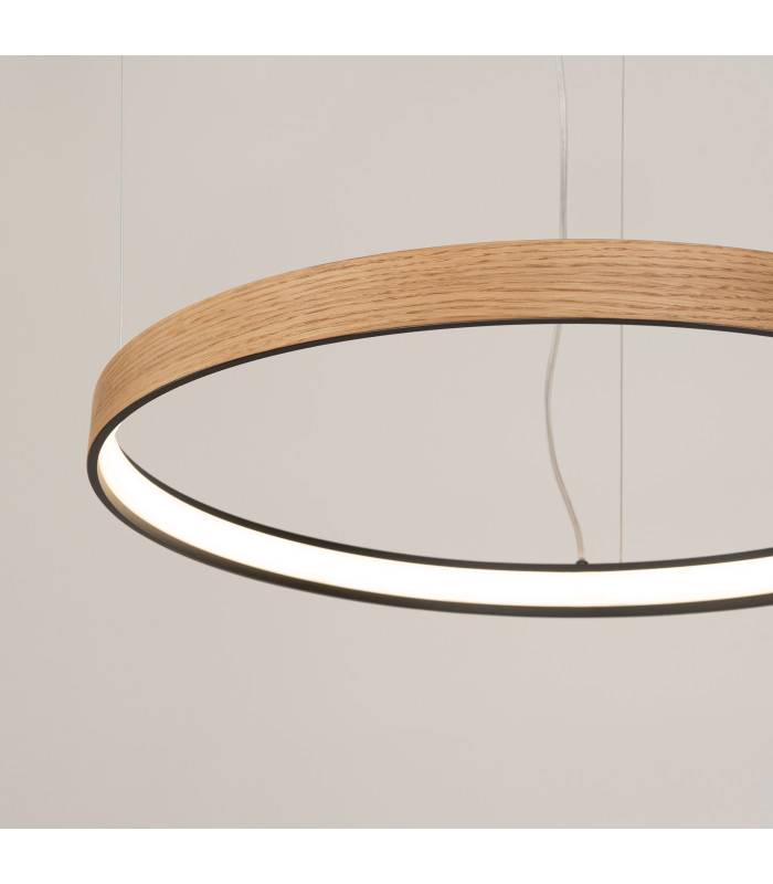 Rio_Eik Integrated LED Pendant Ceiling Light Natural Wood-6
