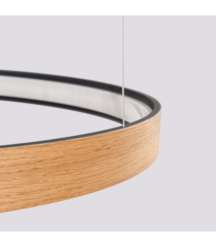 Rio_Eik Integrated LED Pendant Ceiling Light Natural Wood-7