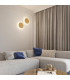 Borgen Integrated LED Flush Wall Lamp Oak-12