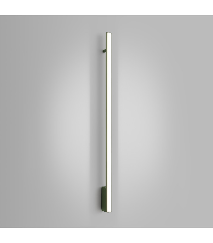 Lagom 120cm Integrated LED Wall Lamp Olive Green 4000K-3