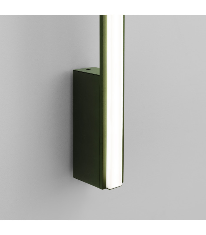 Lagom 150cm Integrated LED Wall Lamp Olive Green 4000K-4
