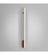 Lagom 90cm Integrated LED Wall Lamp Red Ochre 4000K-3