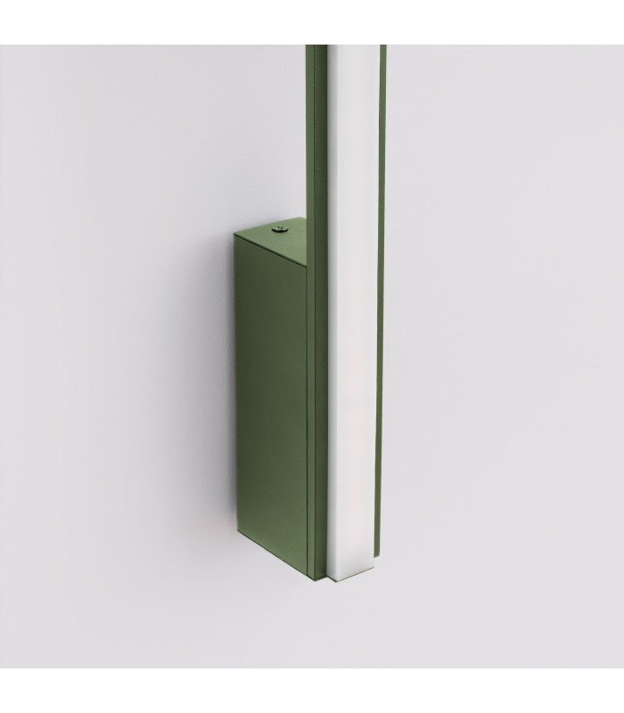 Lagom 120cm Integrated LED Wall Lamp Olive Green 4000K-6