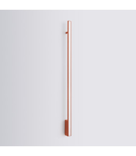 Lagom 120cm Integrated LED Wall Lamp Red Ochre 4000K-2
