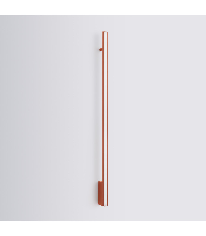 Lagom 120cm Integrated LED Wall Lamp Red Ochre 4000K-2