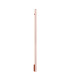 Lagom 150cm Integrated LED Wall Lamp Red Ochre 4000K-1