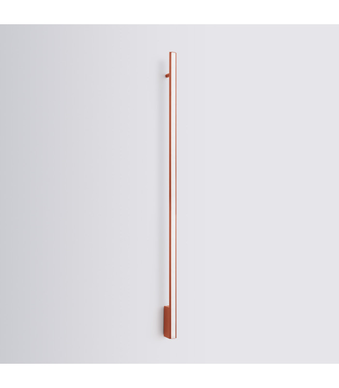 Lagom 150cm Integrated LED Wall Lamp Red Ochre 4000K-2