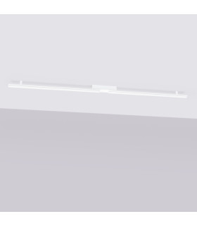 Lagom Integrated LED Semi Flush Ceiling Light White 3000K-2