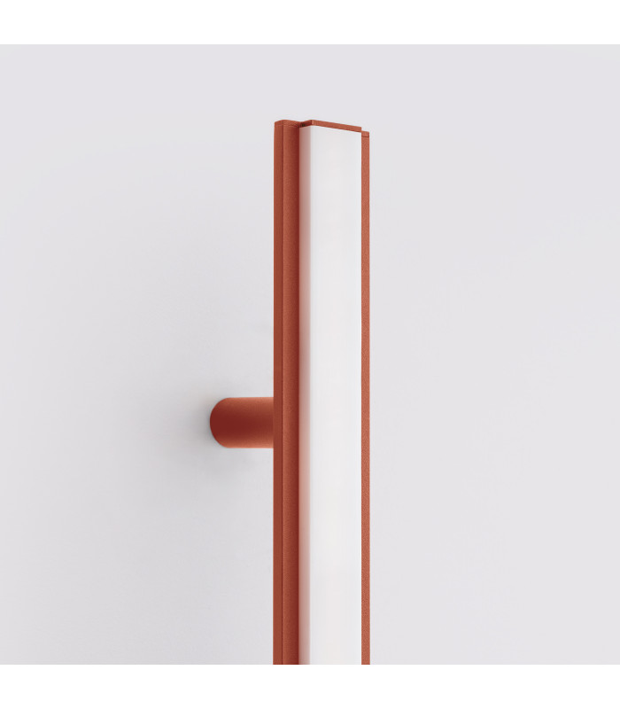 Lagom 150cm Integrated LED Wall Lamp Red Ochre 4000K-5