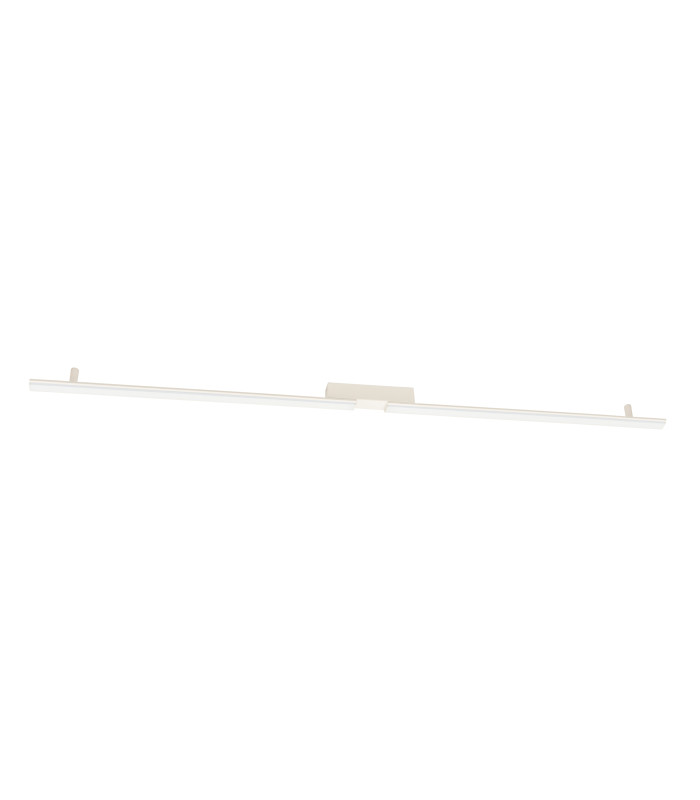 Lagom Integrated LED Semi Flush Ceiling Light Beige 3000K-1