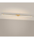 Lagom Integrated LED Semi Flush Ceiling Light Golden 3000K-3