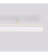 Lagom Integrated LED Semi Flush Ceiling Light Beige 3000K-4