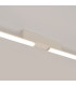 Lagom Integrated LED Semi Flush Ceiling Light Beige 3000K-6