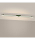 Lagom Integrated LED Semi Flush Ceiling Light Olive Green 3000K-3