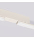 Lagom Integrated LED Semi Flush Ceiling Light Beige 3000K-7