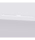 Lagom Integrated LED Semi Flush Ceiling Light White 4000K-2