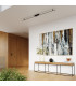 Lagom Integrated LED Semi Flush Ceiling Light Beige 3000K-9