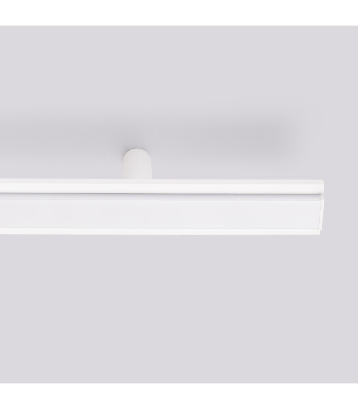 Lagom Integrated LED Semi Flush Ceiling Light White 4000K-4