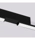 Lagom Integrated LED Semi Flush Ceiling Light Black 4000K-7