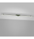 Lagom Integrated LED Semi Flush Ceiling Light Olive Green 4000K-3