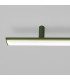 Lagom Integrated LED Semi Flush Ceiling Light Olive Green 4000K-5