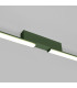 Lagom Integrated LED Semi Flush Ceiling Light Olive Green 4000K-6