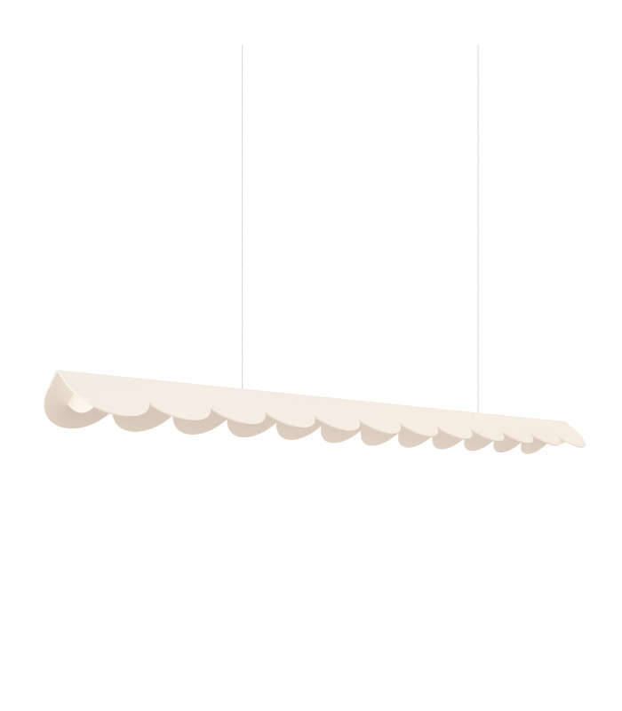 Biscuit 130cm LED Bar Pendant Ceiling Light Beige 3000K-1